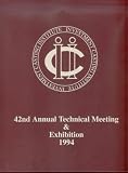 Investment Casting Institute Proceedings: 42nd Annual Technical Meeting and Exhibition 1994