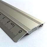 50cm 500mm Professional Metal Aluminium Ruler Rule Anti-Slip Non-slip - Technical Drawing Drafting Art Craft School Office
