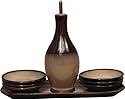 Sango Nova Brown 8-Piece Dipping Set