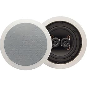 AudioSource AS7C 6.5-Inch Dual Voice Coil Summed Mono In-Ceiling Speaker (Single) by AudioSource