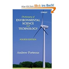 Dictionary of Environmental Science and Technology