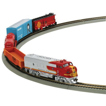 lionel warbonnet electric train set