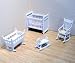 MELISSA & DOUG DELUXE DOLLHOUSE NURSERY FURNITURE