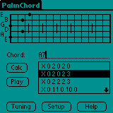 PalmChord downloadable Software