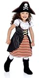 Toddler Pirate Girl Costume