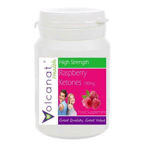 60 Raspberry Capsules - Weight Management - Volcanat Health - Over 100,000+ reviews - FREE FAST P&P
