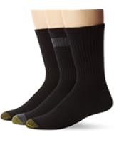 Gold Toe Men's Cushion Crew Sock, 3 Pack