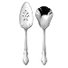 Oneida Satin Dover 2-Piece Entertainment Set