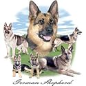 German Shepherd Adult T-Shirt