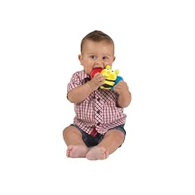 Small World Toys IQ Baby Busy Bee Baby Buzzer