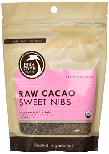 Big Tree Farms Sweet Cacao Nibs, 4 Ounce