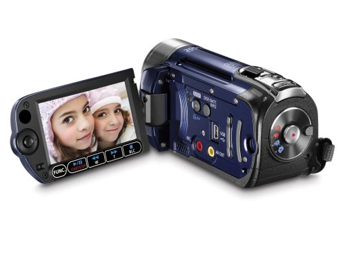 Cheap Canon FS100 Flash Memory Camcorder with 48x Optical Zoom (Blue)