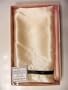 Cream Satin Lingerie Bag