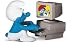 SCHLEICH SMURF COMPUTOR