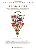 Broadway Musicals Show By Show 1930-1939