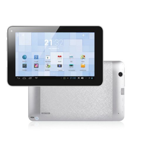 detail ProntoTec HD 7 Inch Capacitive Touch Screen Android Tablet, RAM 512MB+ ROM 4GB, Front 0.3 MP Back 0.3MP Dual Camera(Front Black/Back Silver)