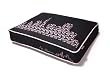 P.L.A.Y. Rectangular Bed with Eco-Friendly Filler and 100-Percent Cotton Cover, Black/SFyline