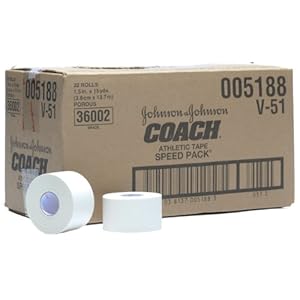Johnson And Johnson Consumer Coach Porous Athletic Tape 1 1/2