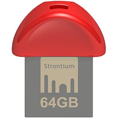 Strontium Nitro Plus Nano 32GB USB 3.0 Pen Drive (Red)