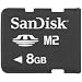 Electronics : Sandisk 8GB M2 Memory Stick Micro (SDMSM2-008G-K, Bulk Package)