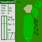 HandiGolf downloadable Software