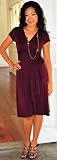 416STSDihmL. SL160  Elena Cap Sleeve Nursing/Maternity Dress   Medium Indigo