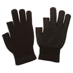 Gants unis sans pouce ni index antid�...