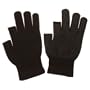 Gants unis sans pouce ni index antid�rapants de marque FLOSO pour homme