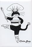 Chef Cat by Edward Gorey, 2x3