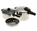 Fagor Splendid 2-in-1 5 Piece Pressure Cooker Set by Fagor