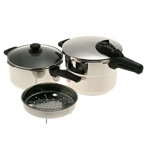 Fagor Splendid 2-in-1 5 Piece Pressure Cooker Set