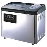 Hinari HBM220SS Homebaker 1.5 Lb Cool Touch Automatic Stainless Steel Breadmaker