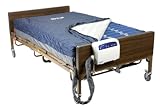 Drive Medical Med Aire Bariatric Heavy Duty Low Air Loss Mattress Replacement System, Blue, 48