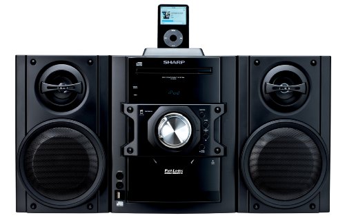 Sharp CD DH 790 NH Kompaktanlage (100 Watt, Apple iPod-Dock, Kassettendeck, USB 2.0) schwarz Sharp CD DH 790 NH Kompaktanlage (100 Watt, Apple iPod-Dock, Kassettendeck, USB 2.0) schwarz