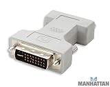 DVI-I DUAL LINK MALE TO VGA HD15 FEMALE ADAPTER