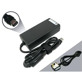 Just Laptops HP Pavilion zv6064EA (90W with Oval Connector) Compatible Laptop Power Supply Charger Adapter with Power Cord and 1-Yr Warranty