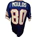 Eric Moulds Autographed/Hand Signed Buffalo Bills (Blue Puma) Jersey