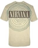 Nirvana - Jumbo Vestibule Adult T-Shirt in Sand