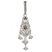 Fashion Keychain Sterling Silver for Women 5.75 inches