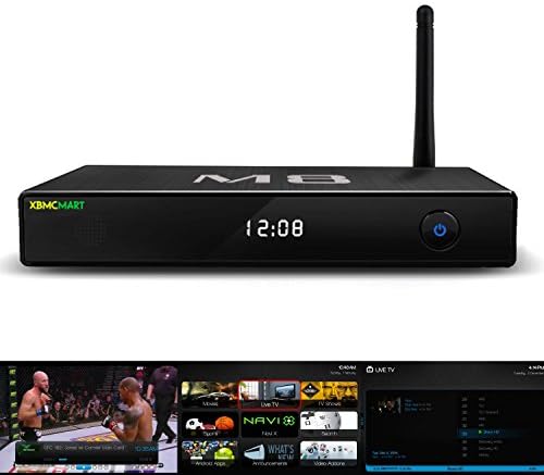 **NEWEST MODEL** M8 Amlogic S802 Quad Core Cortex A9 Bluetooth 2.4G/5G Dual Wifi XBMC Streaming Player 4K HDMI Android 4.4 KitKat OS TV Box Octa Core Mali-450 **KODI/XBMC PRELOADED WITH ADDONS**