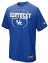 Nike Kentucky Wildcats 2009 Official Basketball Practice Short Sleeve T Shirt