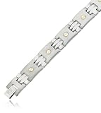 Mens Titanium & 18k Bracelet, 18k Gold