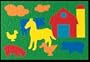 FARM PUZZLE 15 PIECES