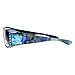 SA106 Rhinestone Womens Floral Fitover OTG 57mm Sunglasses Blue