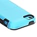 GreatShield Legacy Series Ultra Slim Fit Dual Layer Hybrid Case with Kickstand for Apple iPhone 5 / 5S / 5C (Blue)