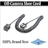 Off Camera Shoe Cord For The Olympus E-450, E-620, E-520, E-510, E-500 Digital SLR Cameras Which Have Any Of These (FL-50R, FL-50, FL-36R, FL-36, FL-20) Olympus Electronic Flashes