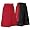 Black/scarlet