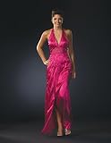 Formal Evening Gown. Halter Dress for Prom, Party, Wedding by Sean Collection (70021)