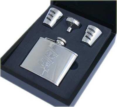 Birmingham City FC Hip Flask Box Set