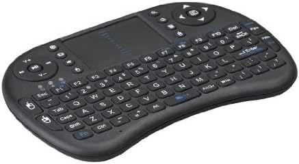 Idroidnation Icontrol Black Air Mouse Mini Multi-Media Remote Control Touchpad Handheld for M8 CS918 MXQ MX2 MX3 MXIII TV BOX AMLS802 S805 50P